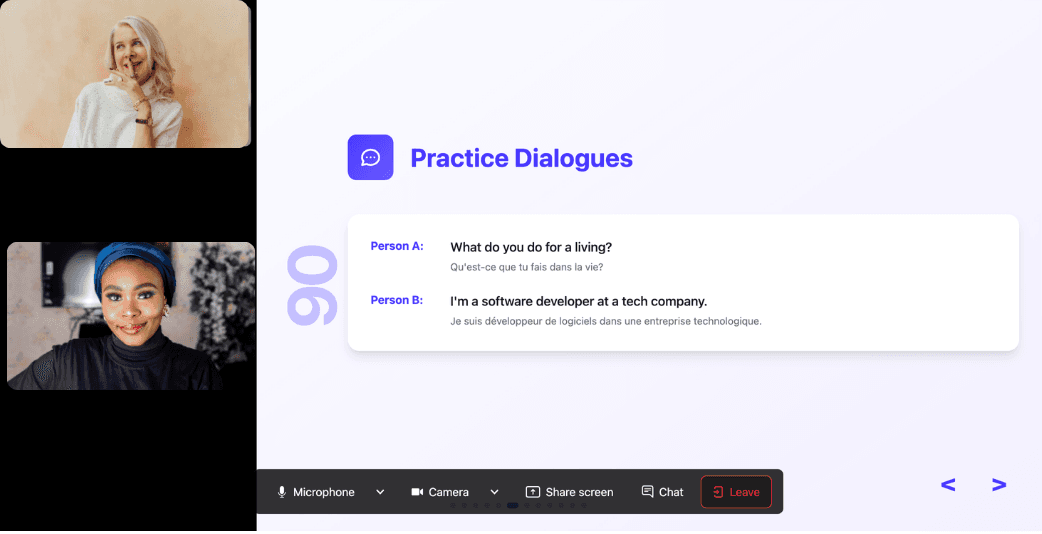 learn any language with Kylian AI, you AI language tutor