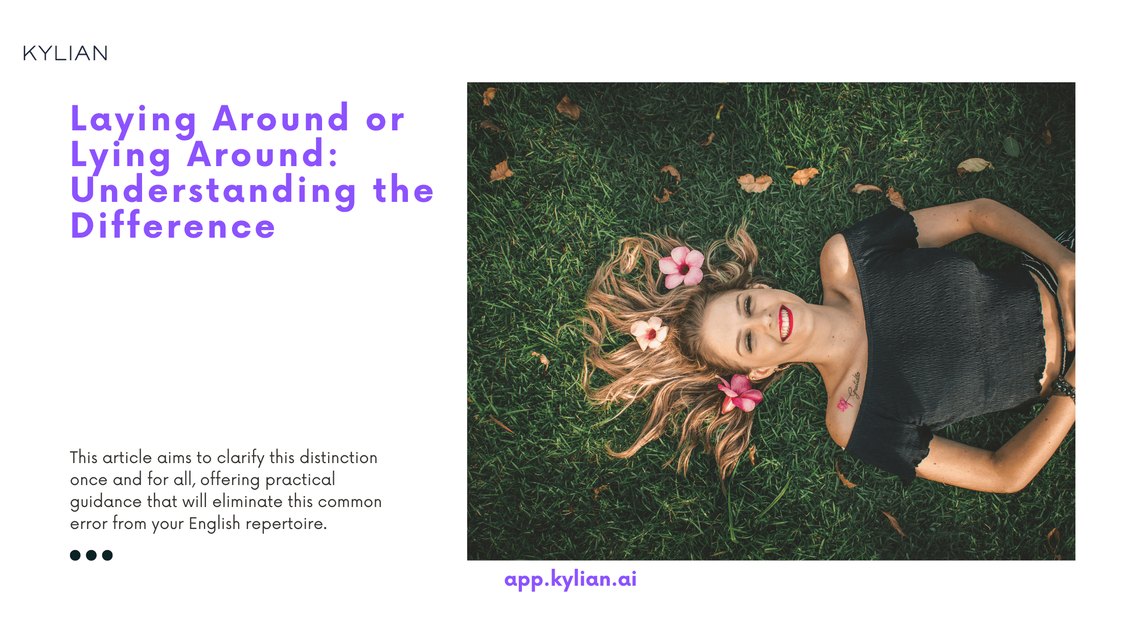 Laying Around or Lying Around: Understanding the Difference