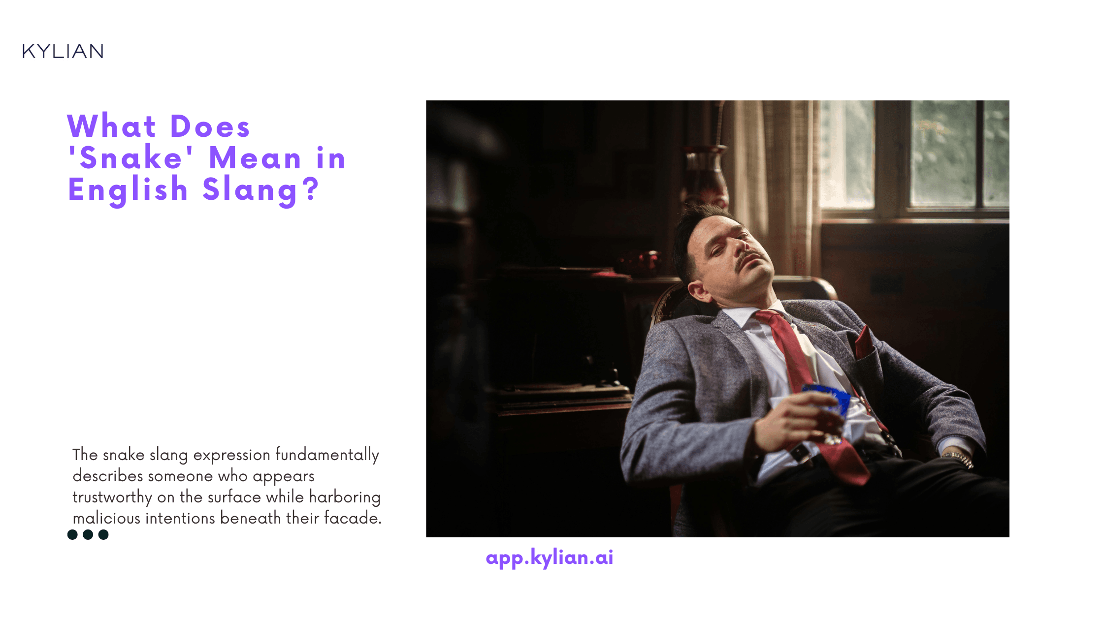 What Does 'Snake' Mean in English Slang?