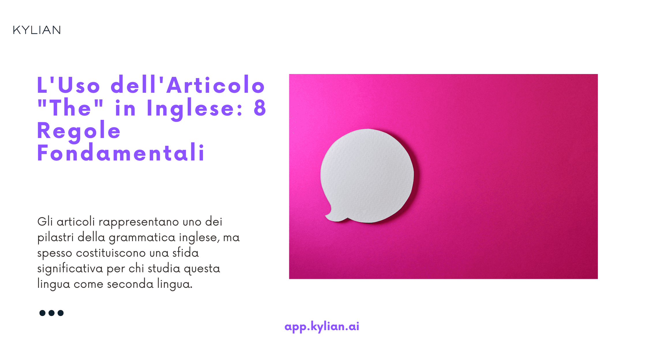 L'Uso dell'Articolo "The" in Inglese: 8 Regole Fondamentali