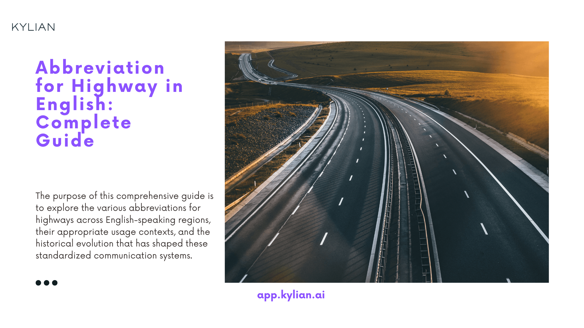 Abbreviation for Highway in English: Complete Guide