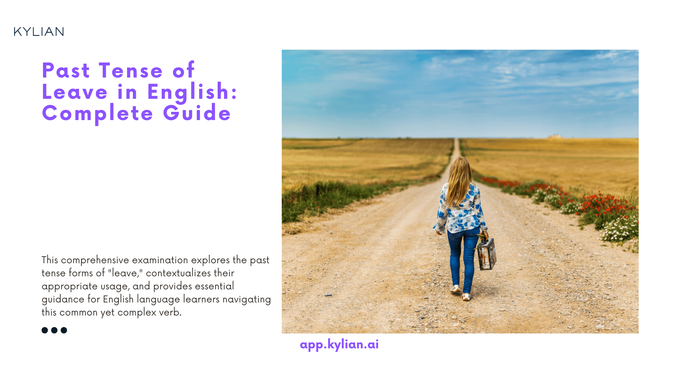 Past Tense of Leave in English: Complete Guide