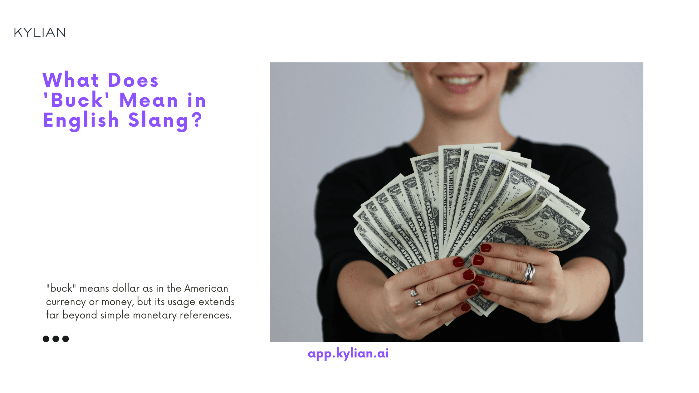 What Does 'Buck' Mean in English Slang?