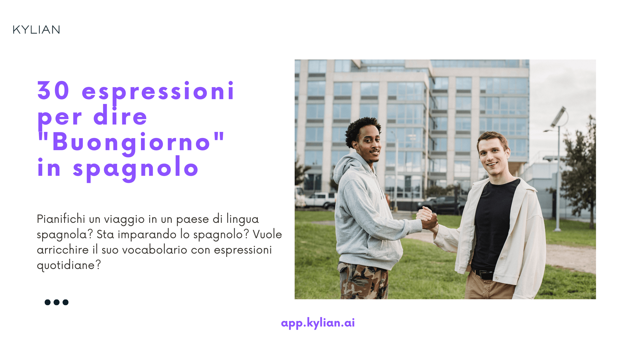 30 espressioni per dire "Buongiorno" in spagnolo