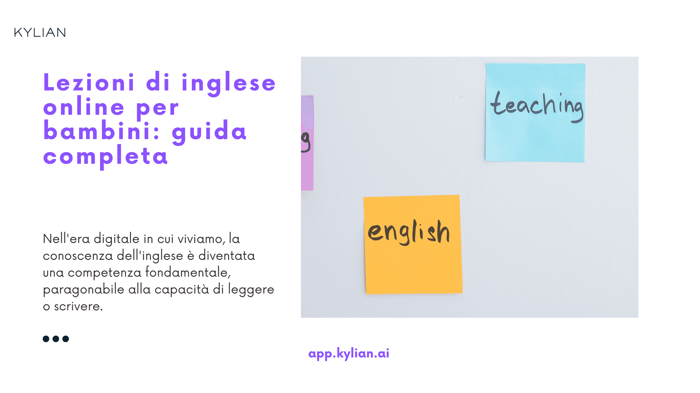 Lezioni di inglese online per bambini: guida completa