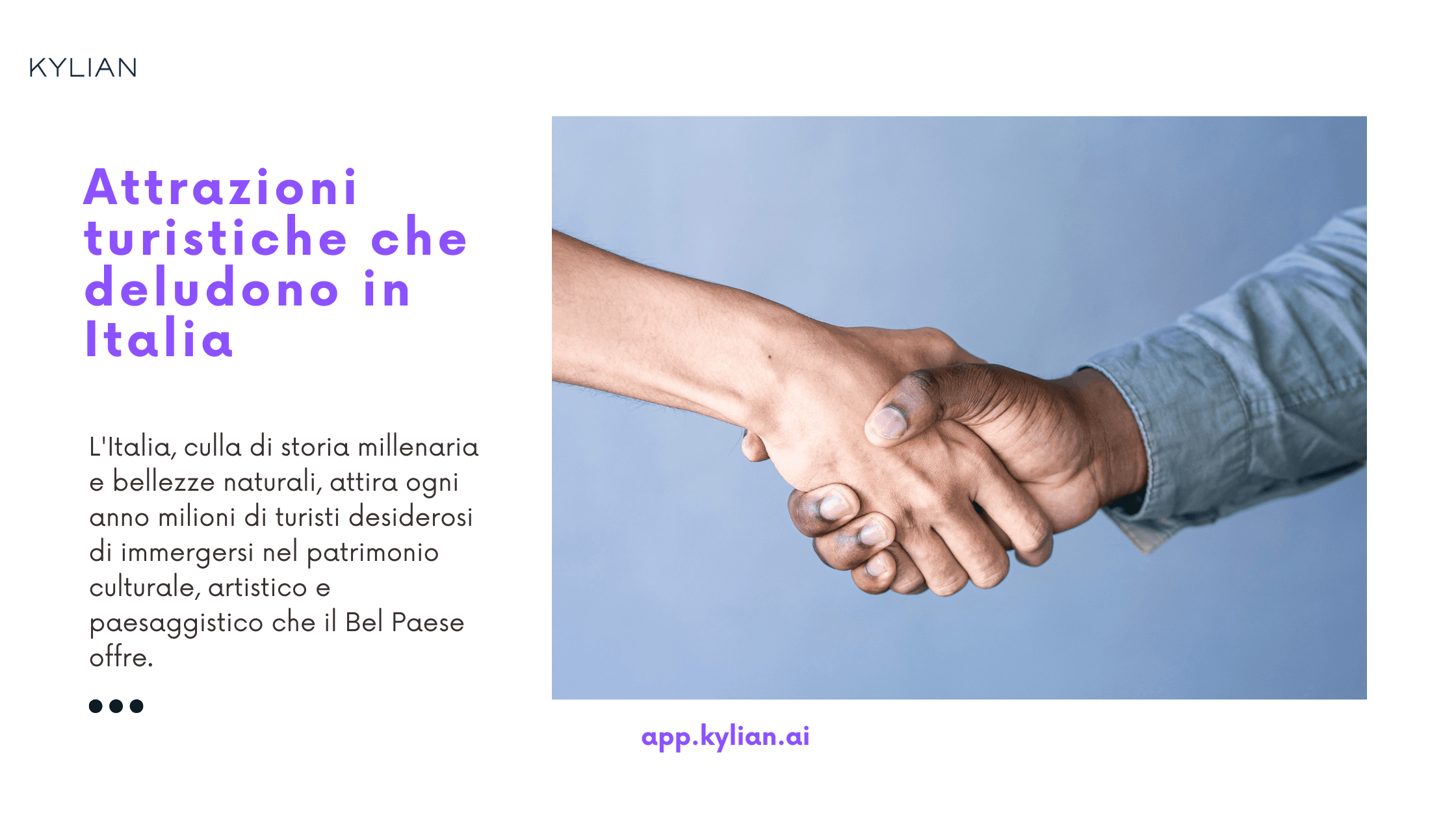 Attrazioni turistiche che deludono in Italia