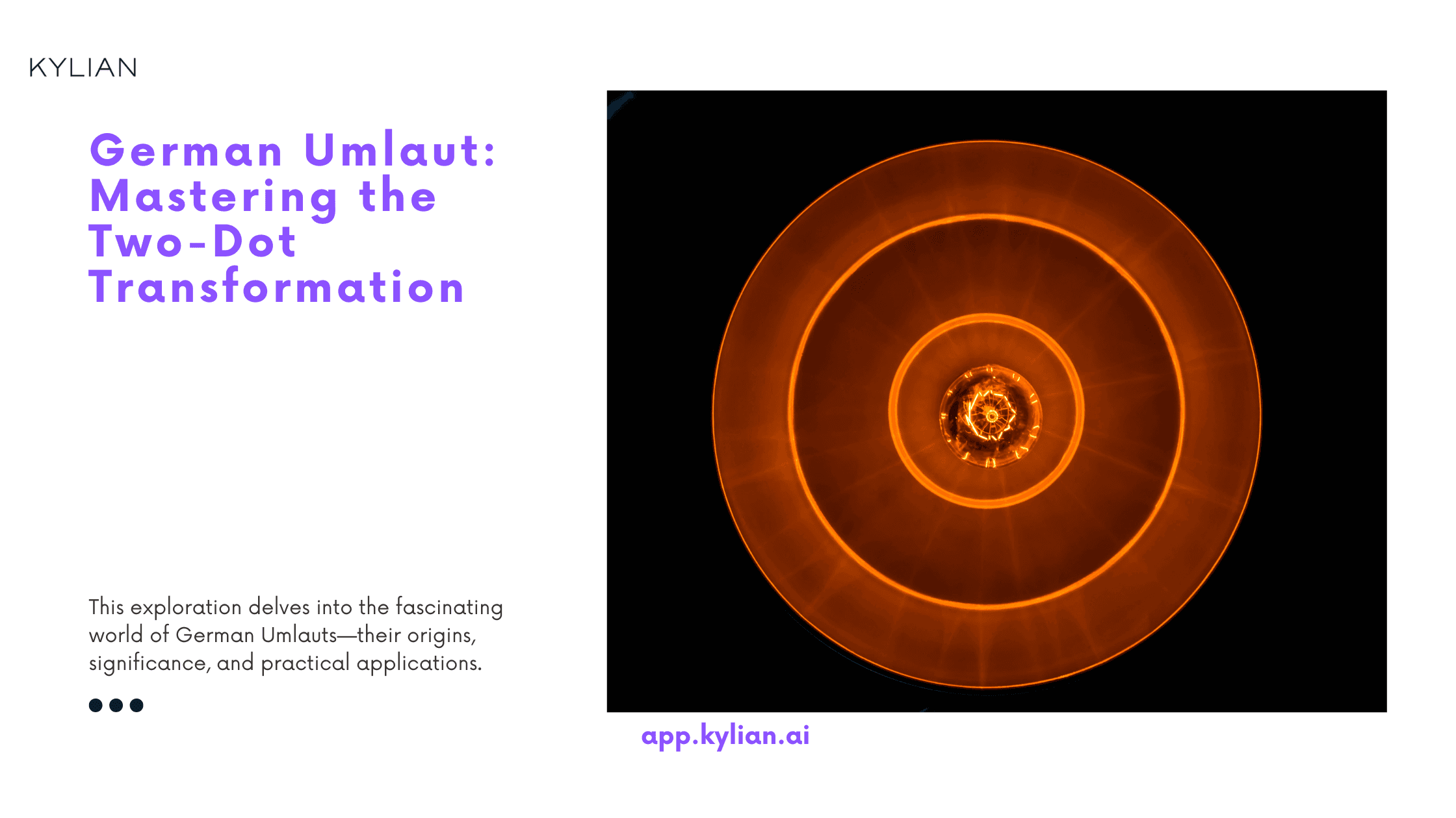 German Umlaut: Mastering the Two-Dot Transformation