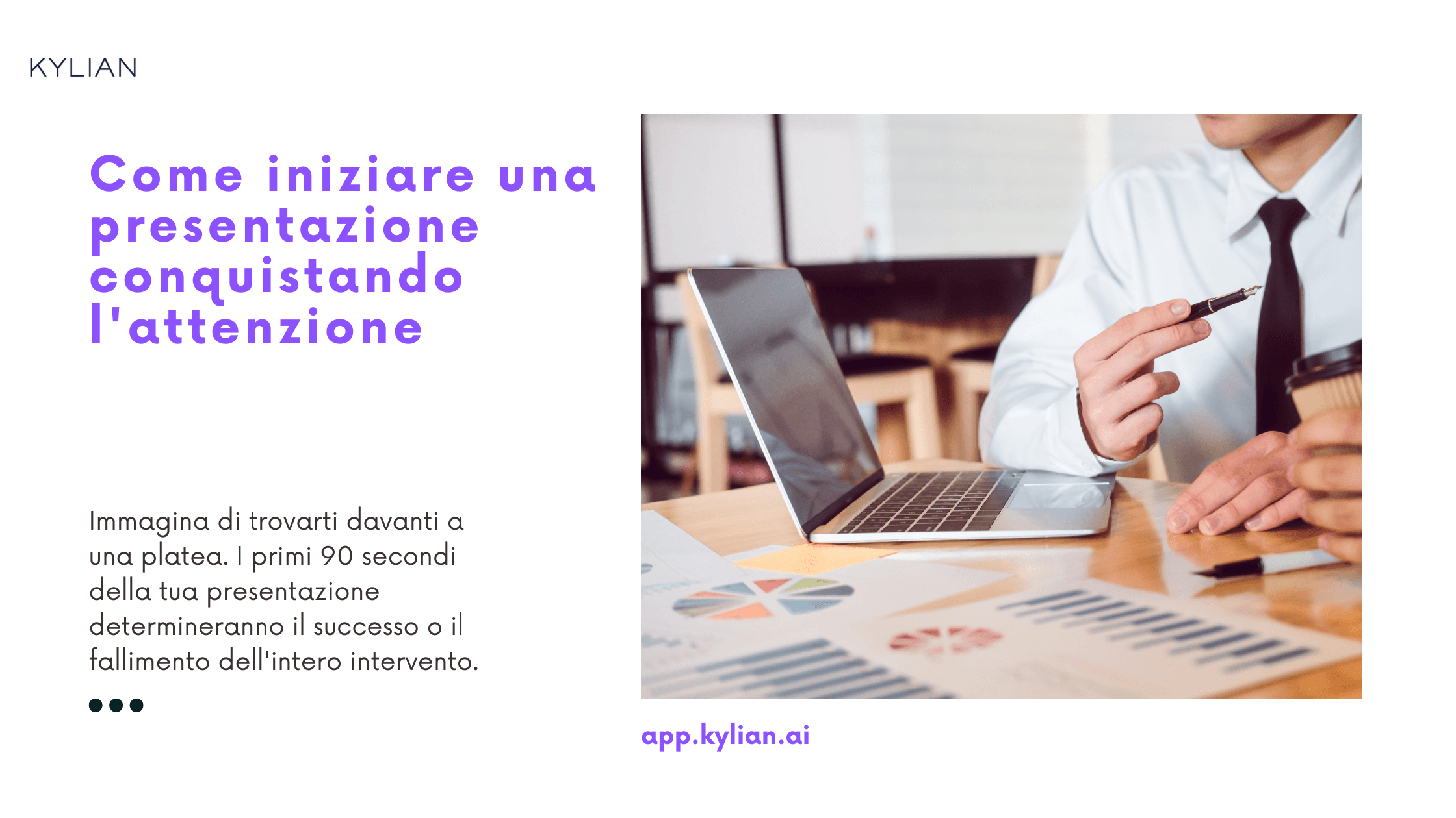 Come iniziare una presentazione conquistando l'attenzione