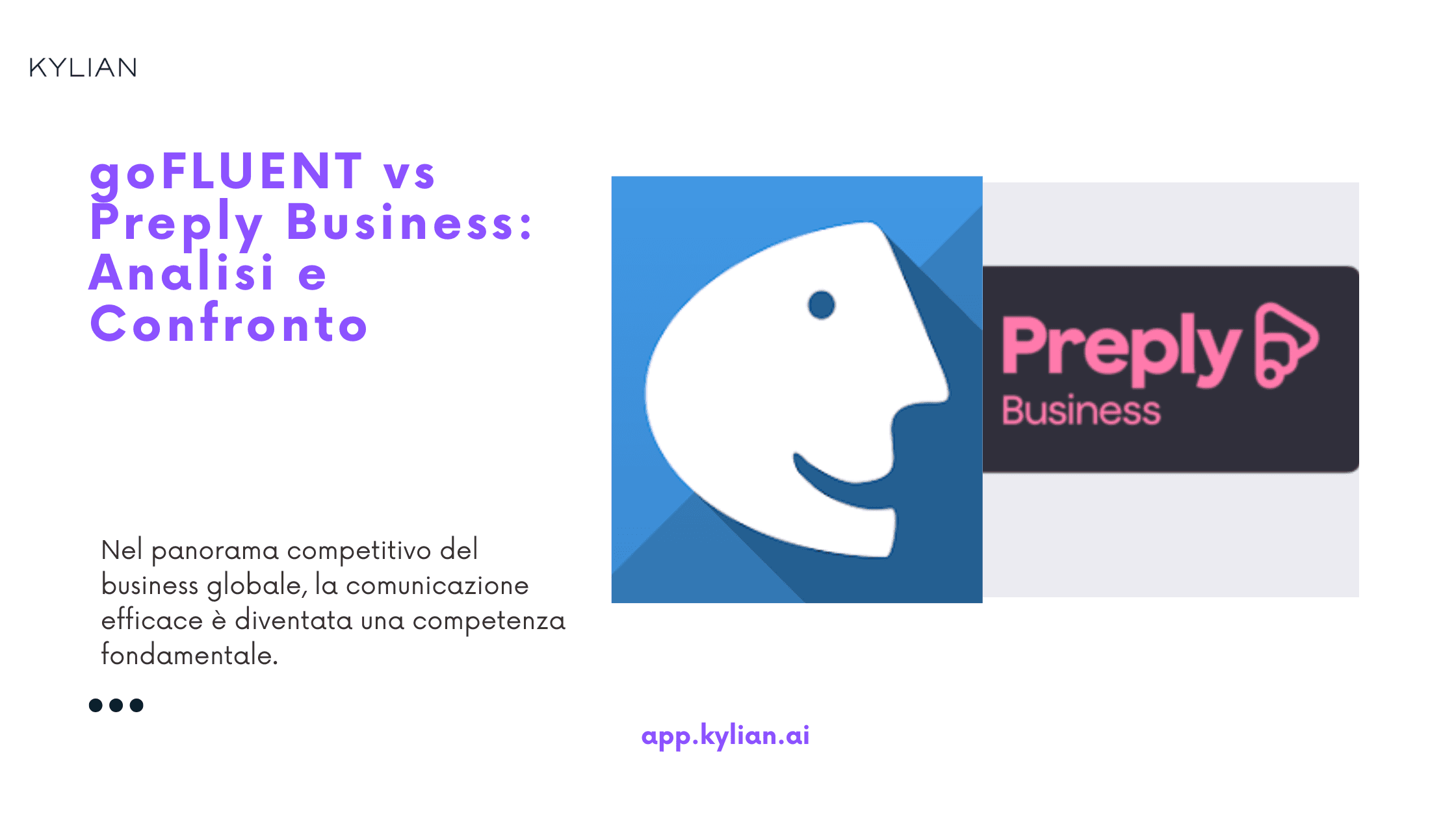 goFLUENT vs Preply Business: Analisi e Confronto