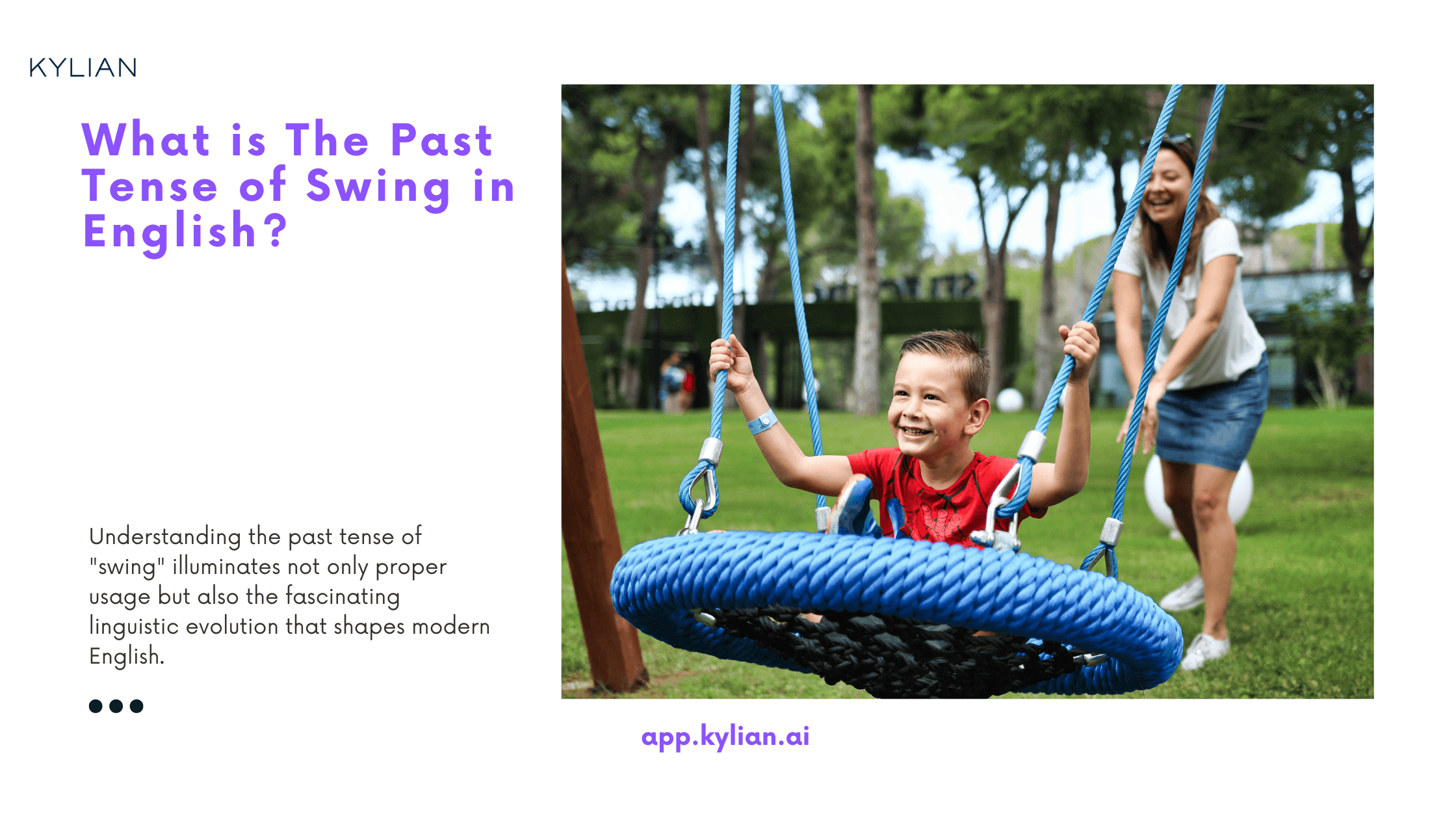 What is The Past Tense of Swing in English?