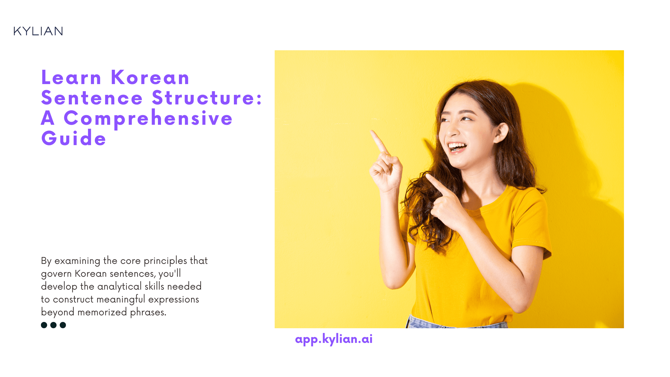 Learn Korean Sentence Structure: A Comprehensive Guide