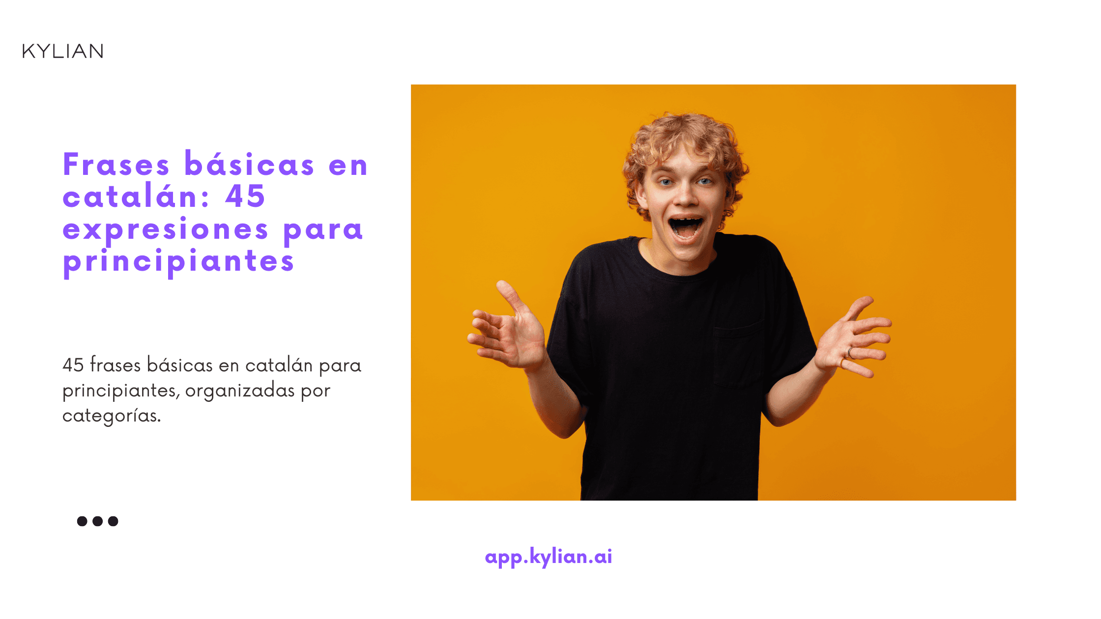 Frases básicas en catalán: 45 expresiones para principiantes